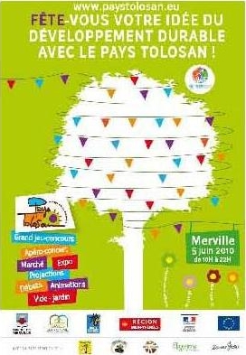 Affiche fête du DD à Merville 2010