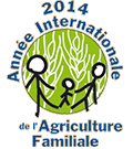 Logo année internationale de l'agriculture familiale